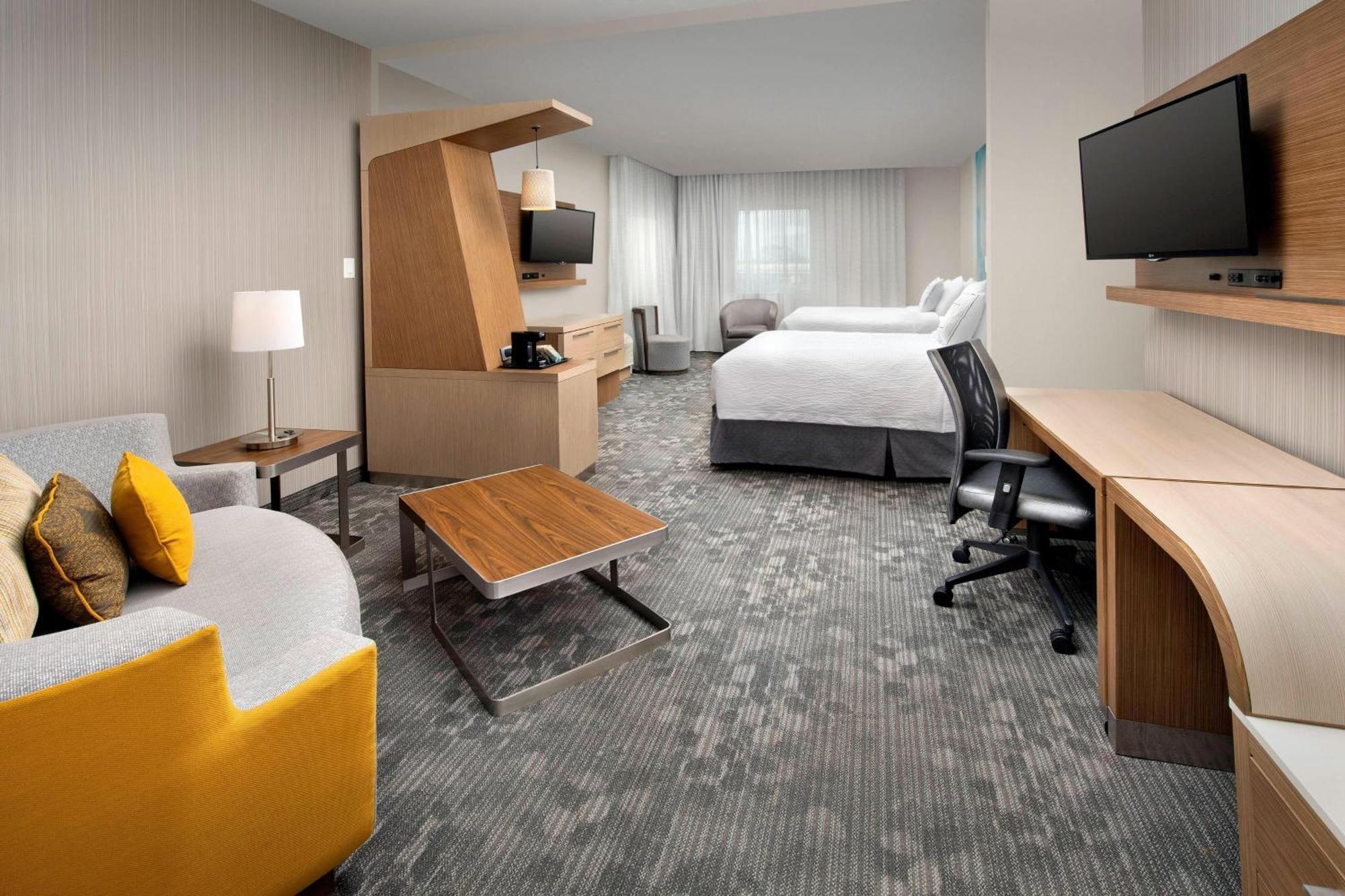 Hotel Courtyard Houston Nw/290 Corridor Extérieur photo