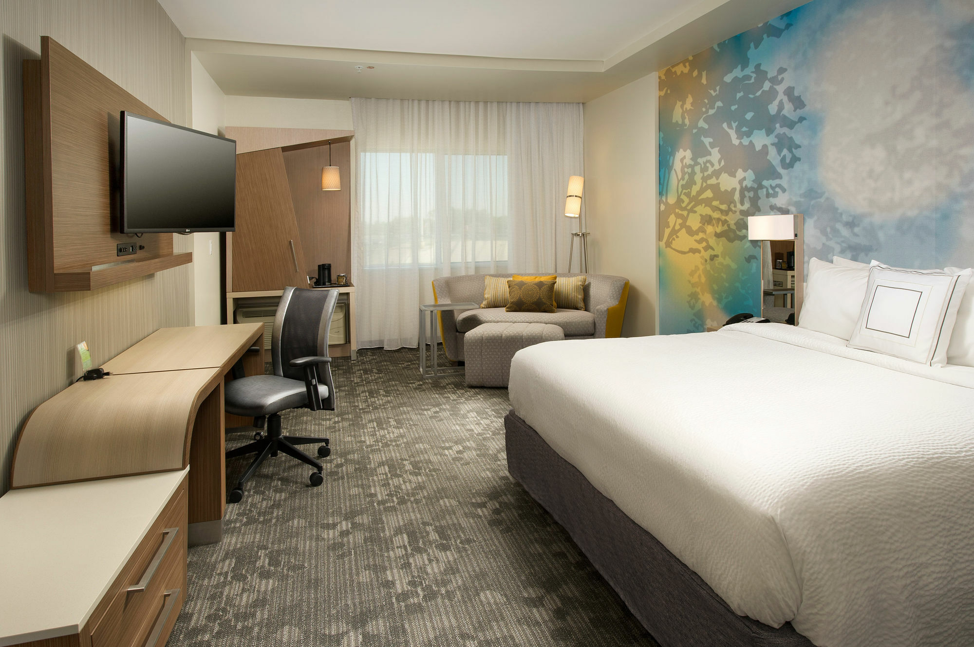 Hotel Courtyard Houston Nw/290 Corridor Extérieur photo